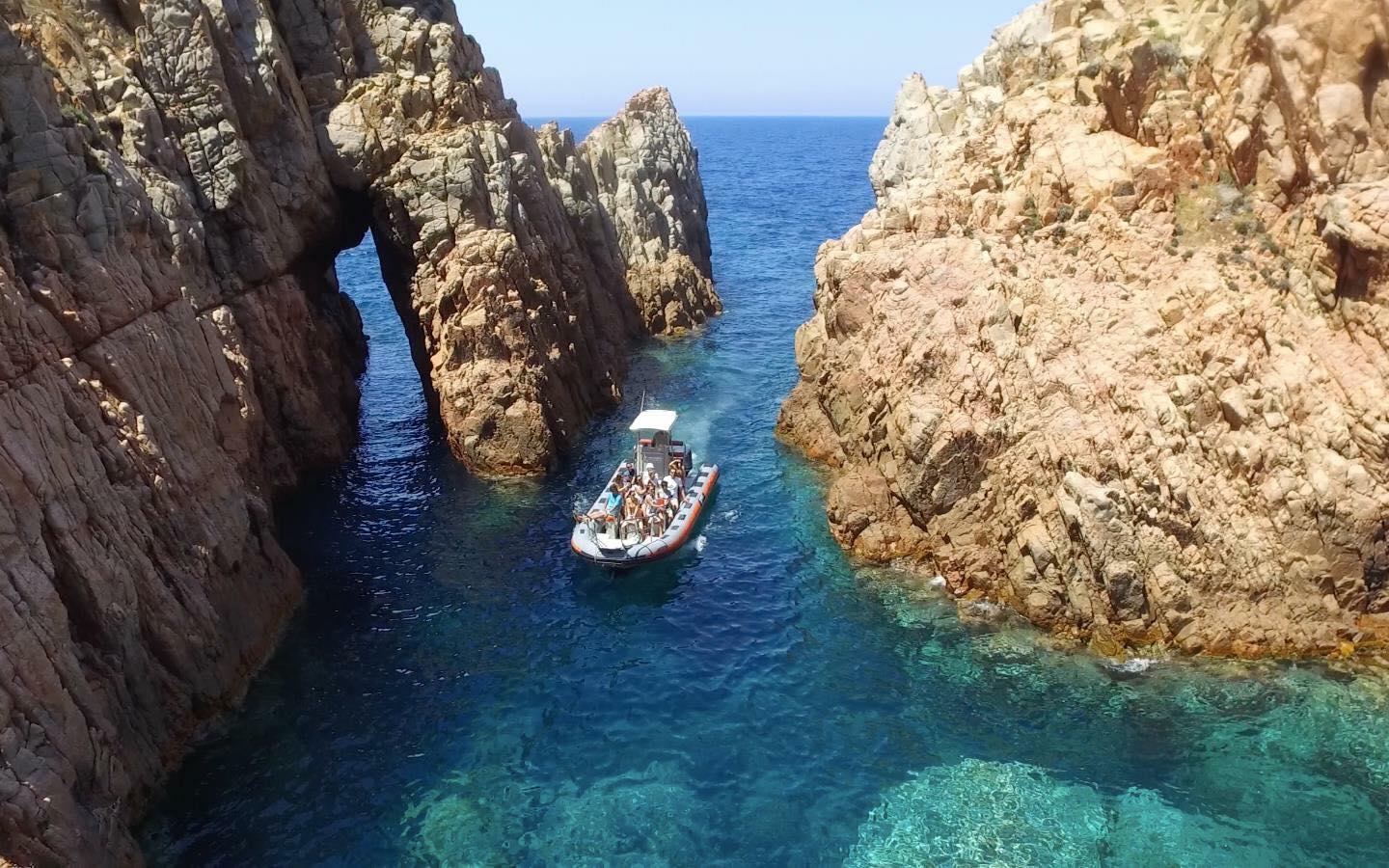 Excursion en bateau, Golfe de Sagone